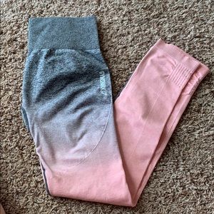 Ombré gymshark Sz M leggings!!